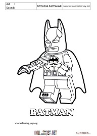 lego-batman boyama sayfaları